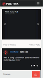 Mobile Screenshot of politrix.com